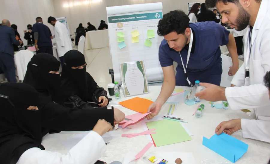كلية التمريض تنظم هاكاثون الابتكار الصحي 2025 - كلية التمريض تنظم هاكاثون الابتكار الصحي 2025