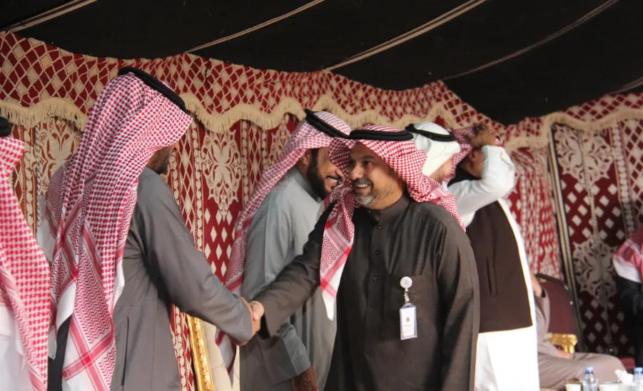 The College of Nursing organized an outdoor event during winter  - كلية التمريض تنظم فعالية "حي الشتاء"