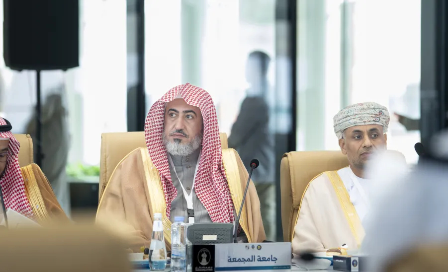 وكيل الجامعة للتنمية والاستثمار يثمن لقطاع شؤون الإنسان والبيئة بأمانة مجلس التعاون لدول الخليج العربية إشادتها بدور جامعة المجمعة -  وكيل الجامعة للتنمية والاستثمار يثمن لقطاع شؤون الإنسان والبيئة بأمانة مجلس التعاون لدول الخليج العربية إشادتها بدور جامعة المجمعة