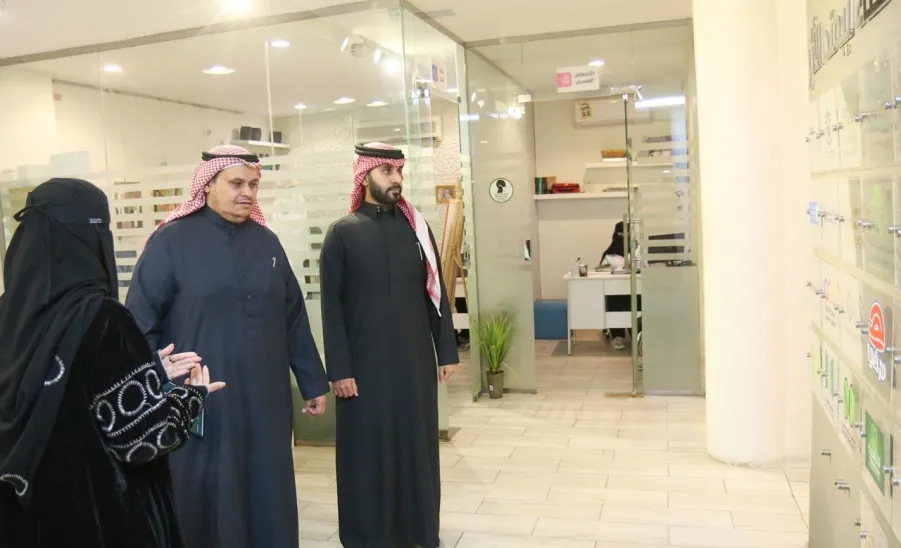 مساعد الرئيس التنفيذي يزور جمعية سعي لتأهيل وتوظيف ذوي الإعاقة -  زيارة
