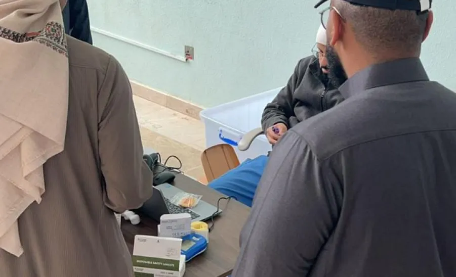 Applied College conducts a blood donation campaign -  تبرع بالدم 