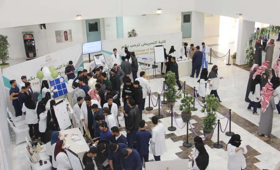 The College of Nursing holds an inauguration ceremony for the Nursing Club - كلية التمريض تدشن نادي التمريض