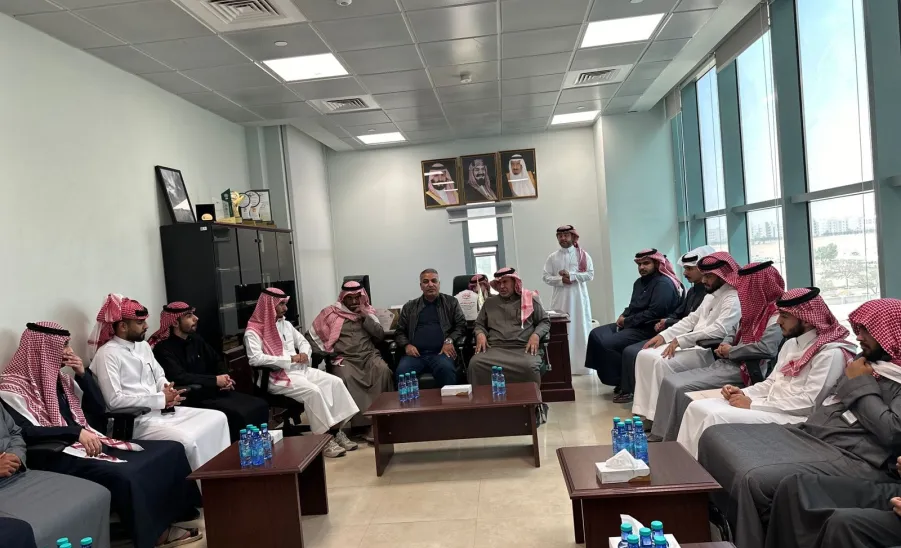 الإدارة العامة للمراجعة الداخلية تستقبل وفداً من قسم المحاسبة بكلية إدارة الأعمال -  .