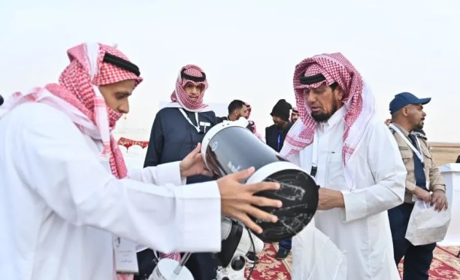 الإدارة العامة للخدمات تقدم خدماتها اللوجستية لموقع الترائي لرصد هلال شهر رمضان المبارك  - 1