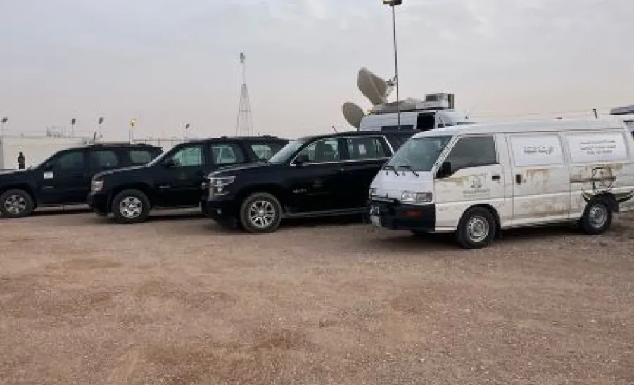 الإدارة العامة للخدمات تقدم خدماتها اللوجستية لموقع الترائي لرصد هلال شهر رمضان المبارك  - 1