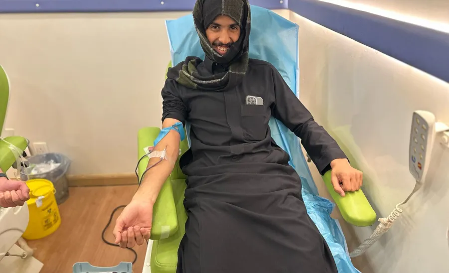 Social Responsibility Observatory conducts a blood donation campaign in Hawtat Sudair
 - صورة