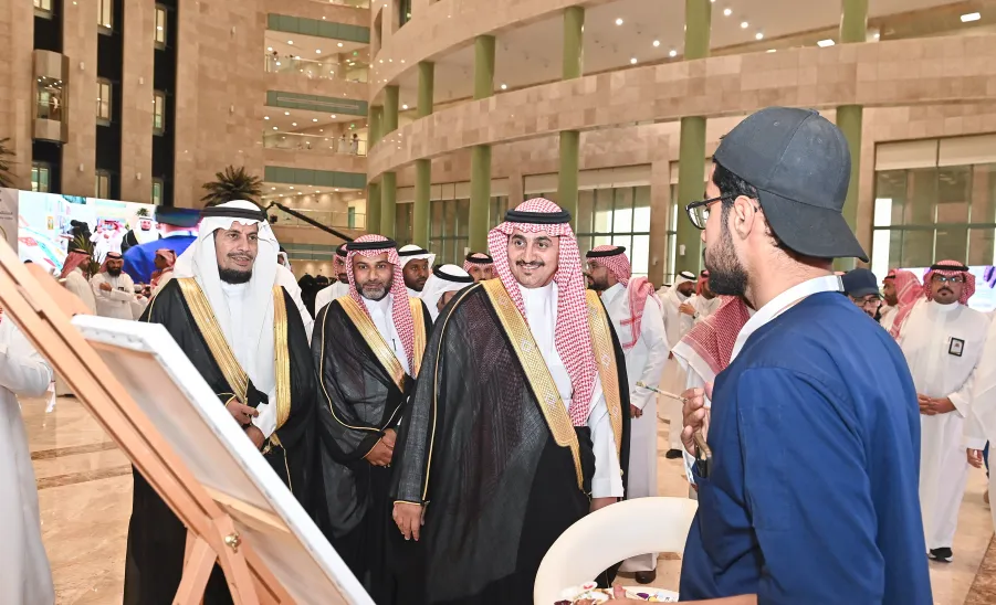 الجامعة تقيم حفل ختام الأنشطة للعام الجامعي 1446هـ وتكرم الطلبة الفائزين في الملتقى الطلابي السابع وهاكاثون كأس العالم 2034 -  حفل ختام الأنشطة للعام الجامعي 1446ه