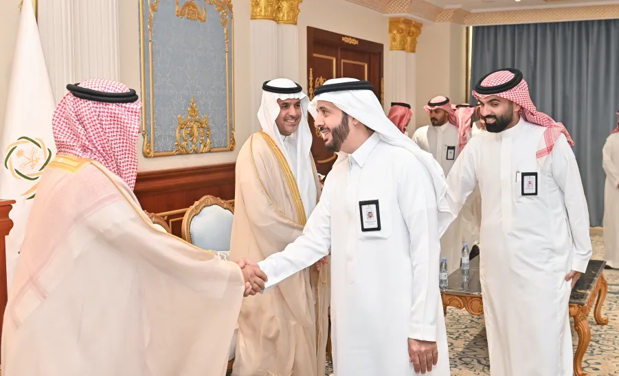THE MINISTER OF EDUCATION, MR. YOUSEF AL-BENYAN VISITS MU - معالي وزير التعليم في رحاب #جامعة_المجمعة .