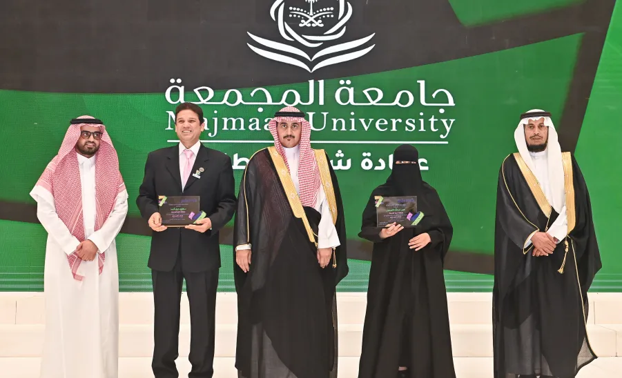 الجامعة تقيم حفل ختام الأنشطة للعام الجامعي 1446هـ وتكرم الطلبة الفائزين في الملتقى الطلابي السابع وهاكاثون كأس العالم 2034 -  حفل ختام الأنشطة للعام الجامعي 1446ه