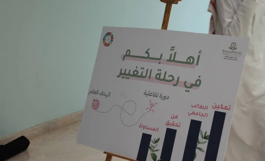 نادي التنمية المستدامة يقيم ورشة عمل بعنوان : تمكين الطالب الجامعي من تحقيق المساواة -  2