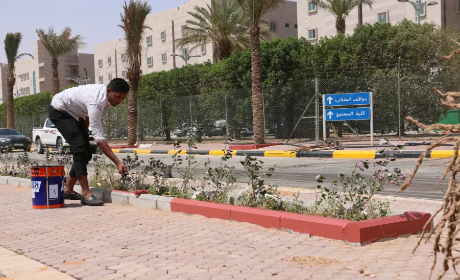 The General Administration of Projects, Operations, and Maintenance undertakes infrastructure development projects  -  صورة