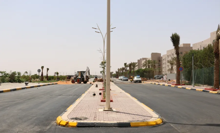 The General Administration of Projects, Operations, and Maintenance undertakes infrastructure development projects  -  صورة