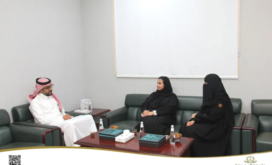 The College of Nursing welcomes the CEO of the University Medical Center -  كلية التمريض تستقبل الرئيس التنفيذي للمركز الطبي بالجامعة