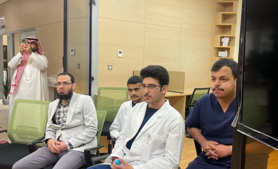 The College of Nursing organizes an educational visit to the Innovation and Entrepreneurship Center -  كلية التمريض تنظم زيارة تعليمية إلى مركز الابتكار وريادة الأعمال في الجامعة