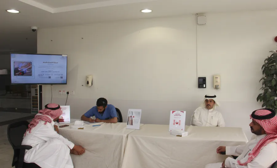 College of Nursing organizes a Blood Donation Campaign - كلية التمريض تنظم حملة للتبرع بالدم