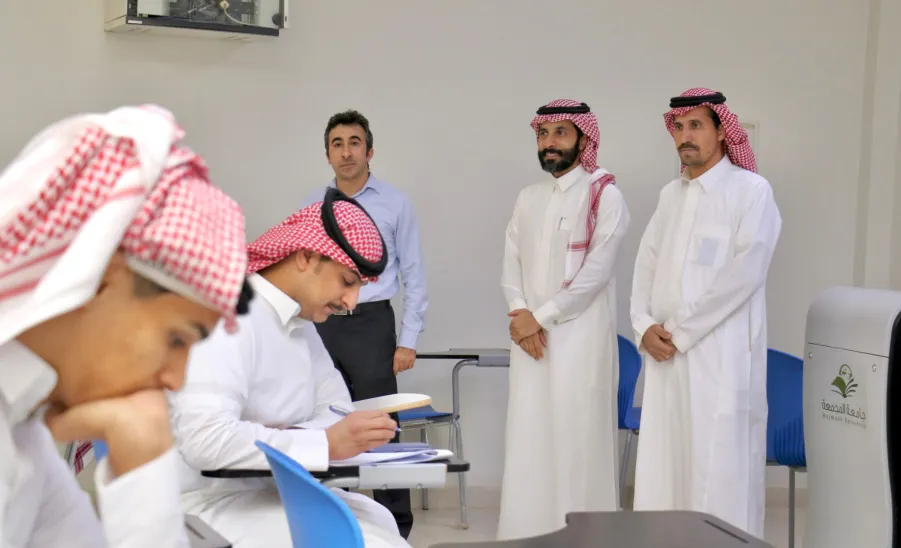 The CEO inspects the progress of final exams for the Second Semester of the Academic Year 1446 AH -  اختبارات 