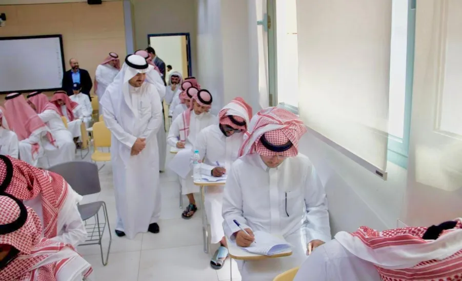 The CEO inspects the progress of final exams for the Second Semester of the Academic Year 1446 AH -  اختبارات 