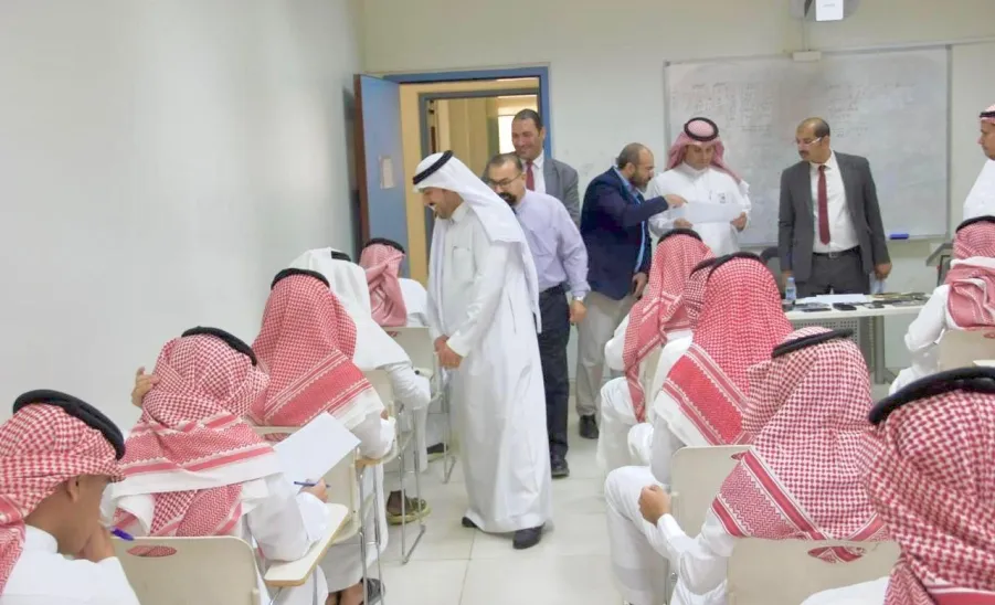 The CEO inspects the progress of final exams for the Second Semester of the Academic Year 1446 AH -  اختبارات 