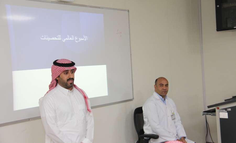 الإدارة العامة للصحة المهنية والبيئة تنظم ندوة صحية توعوية بكلية التمريض