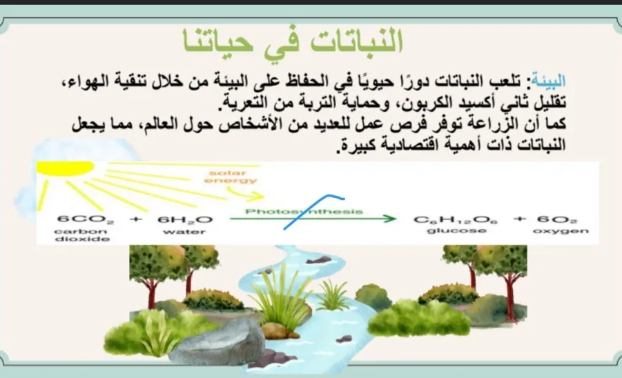 وحدة التطوع وخدمة المجتمع تقيم دورة بعنوان : الأحياء في حياتنا  - الأحياء في حياتنا