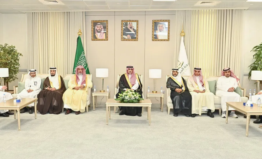 الإدارة العامة للعلاقات والمؤتمرات تنظّم حفل معايدة بمناسبة عيد الأضحى المبارك -  جانب من الحفل