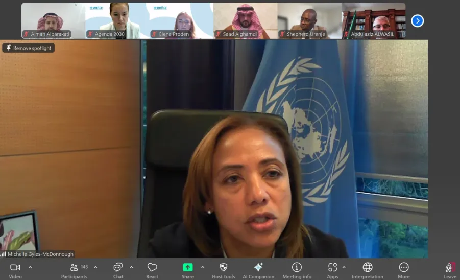 MU REPRESENTS SAUDI ARABIA AT UN HLPF 2025 SIDE EVENT ON SUSTAINABLE HIGHER EDUCATION - المنتدى السياسي - مشارك 2