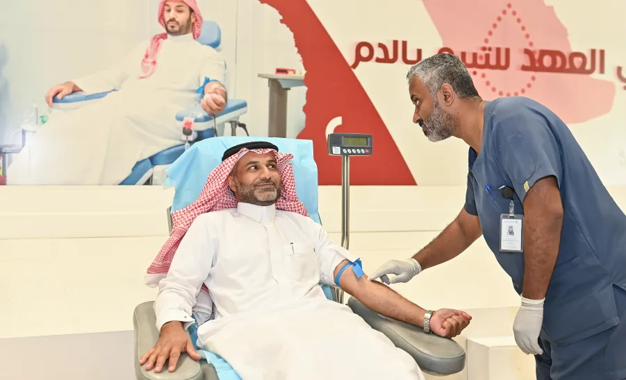 MU ORGANIZES BLOOD DONATION IN RESPONSE TO NATIONAL INITIATIVE  -  مجلس الجامعة 