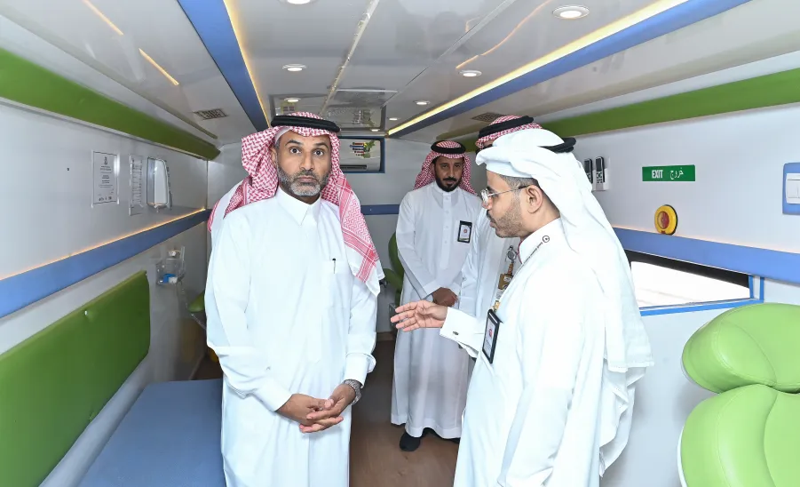 MU ORGANIZES BLOOD DONATION IN RESPONSE TO NATIONAL INITIATIVE  -  جامعة المجمعة
