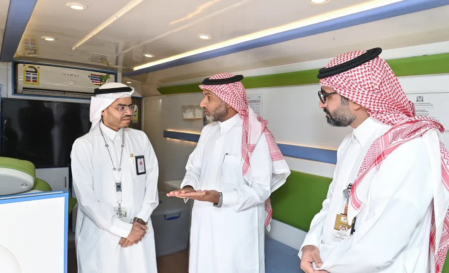 MU ORGANIZES BLOOD DONATION IN RESPONSE TO NATIONAL INITIATIVE  -  جامعة المجمعة