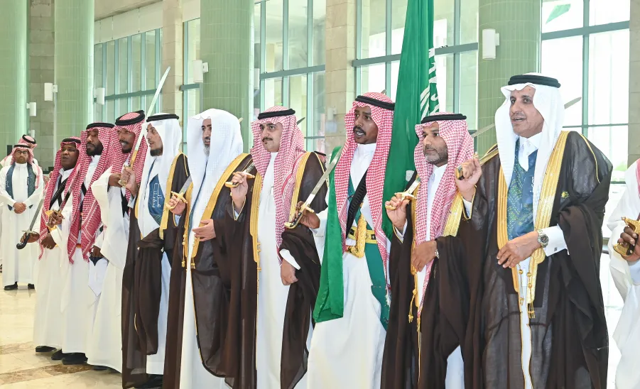 MU HOLDS A SPECIAL CEREMONY TO CELEBRATE THE 95th NATIONAL DAY - اليوم الوطني السعودي 95