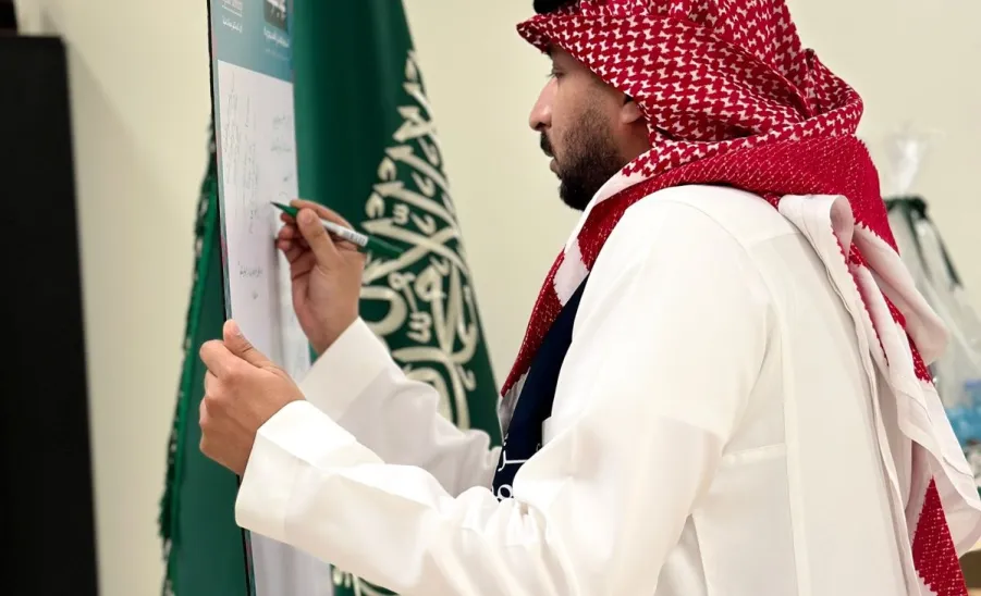 The General Administration of Internal Audit celebrates the 95th Saudi National Day - .