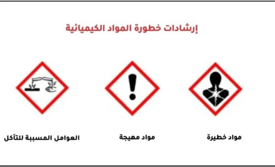 كلية العلوم تقيم دورة بعنوان : رموز السلامة في مختبرات العلوم - رموز السلامة في مختبرات