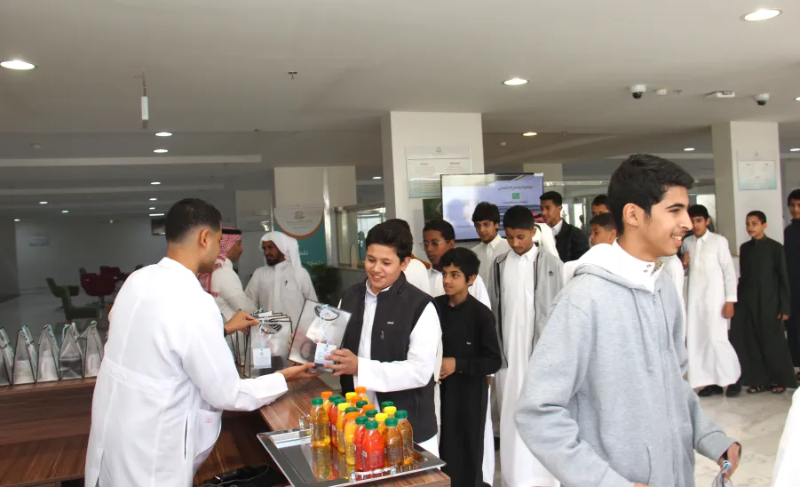 The College of Nursing hosts Students from Al-Muajjel Educational Complex -  كلية التمريض تستقبل طلاب مجمع المعجل التعليمي