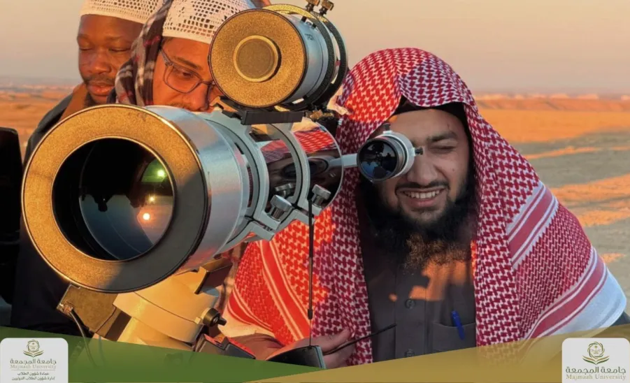 Deanship of Student Affairs Organizes a Scientific Visit to MU Astronomical Observatory  -  1