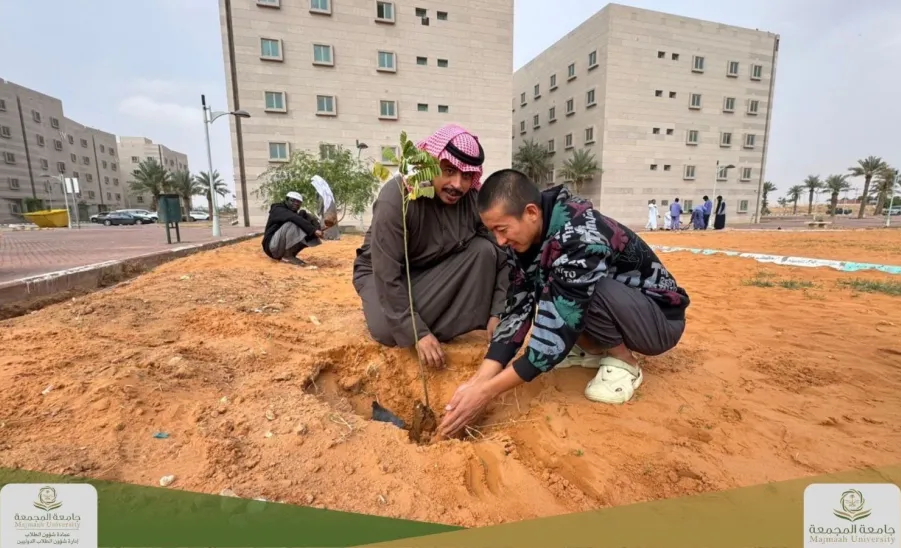 The International Students carry Out a Green Tree-Planting Initiative on International Volunteer Day - 3