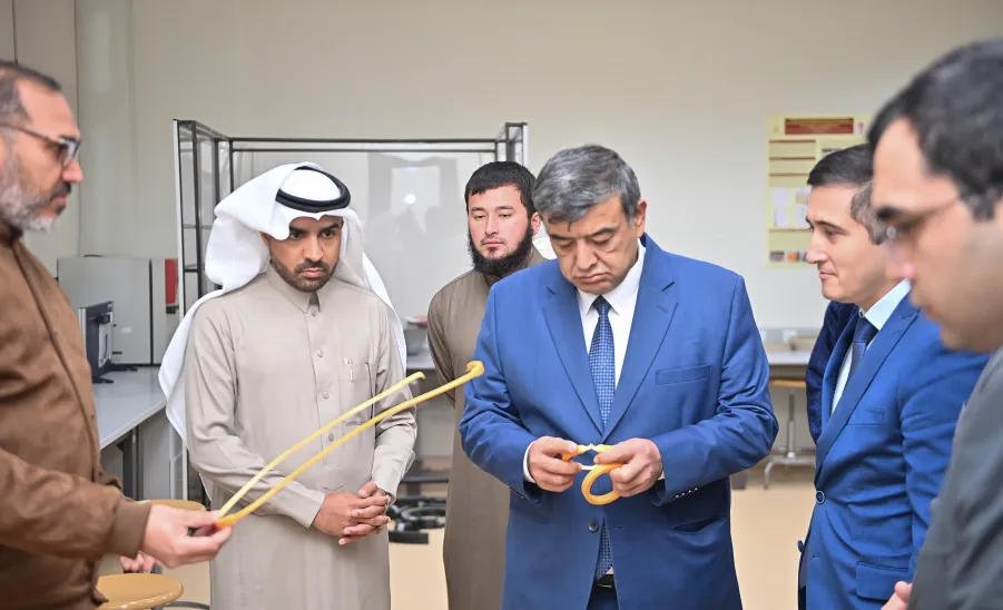 رئيس الجامعة يستقبل سفير جمهورية أوزبكستان لدى المملكة العربية السعودية - زيارة سفير أوزبكستان