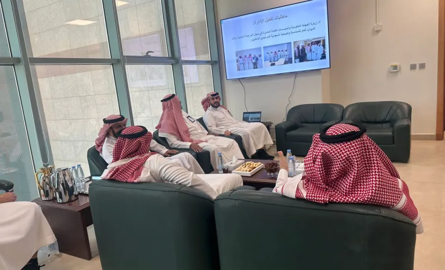 الإدارة العامة للمراجعة الداخلية تستقبل وفداً من جامعة الحدود الشمالية -  زيارة الحدود الشمالية 