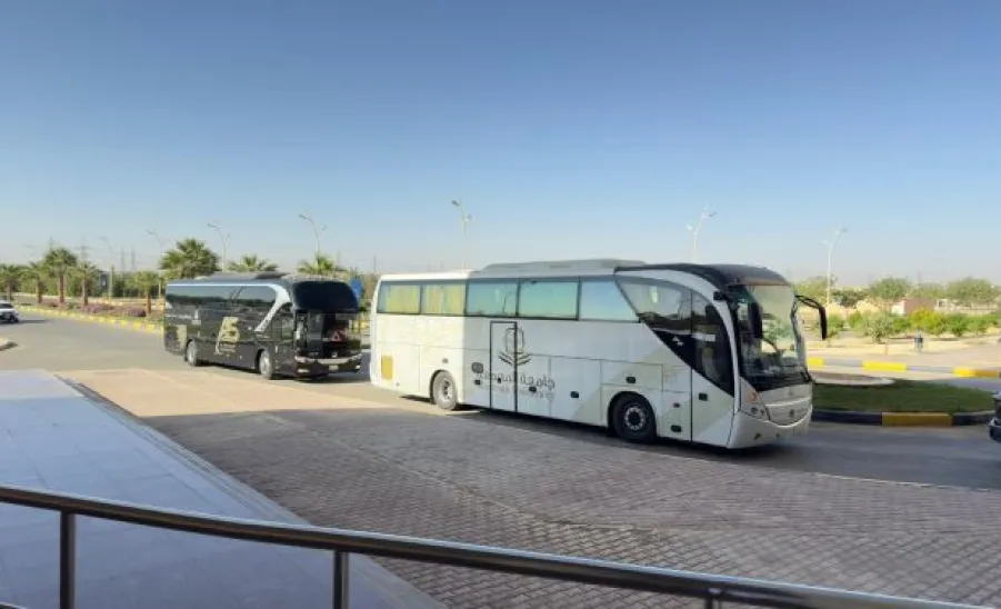 The General Administration of Services provides Transportation Services during the Second Majmaah University International Stroke Conference -  1