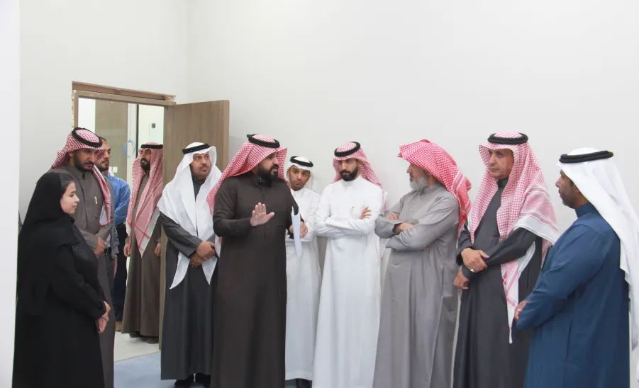 The Vice Rector for Development and Investment conducts an Inspection Visit to the College of Nursing -  وكيل الجامعة للتنمية والاستثمار في زيارة تفقدية لكلية التمريض