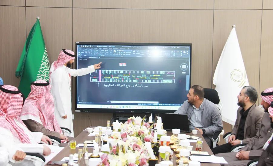 The Vice Rector for Development and Investment conducts an Inspection Visit to the College of Nursing -  وكيل الجامعة للتنمية والاستثمار في زيارة تفقدية لكلية التمريض