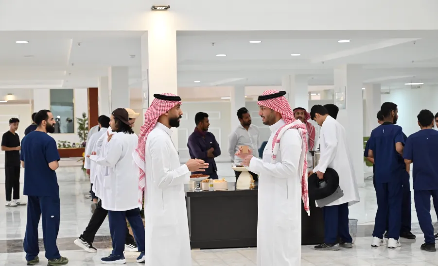 College of Nursing organizes Annual Eid Reception  -  كلية التمريض تنظّم حفل المعايدة السنوي لمنسوبيها