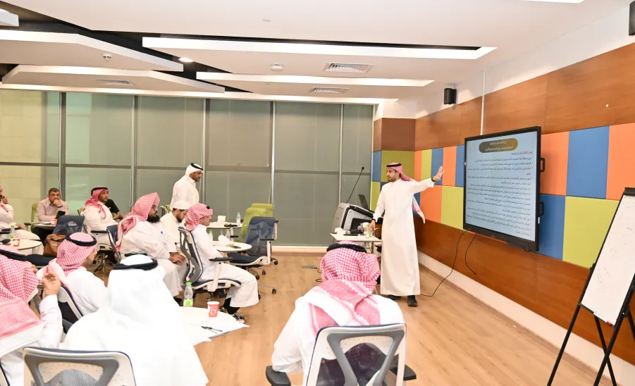 Supervisor of the Vice Rector’s Office conducts a Workshop on Measuring Learning Outcomes - مشاركة في برنامج خبير جودة