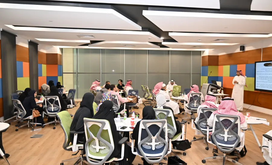 Supervisor of the Vice Rector’s Office conducts a Workshop on Measuring Learning Outcomes - مشاركة في برنامج خبير جودة