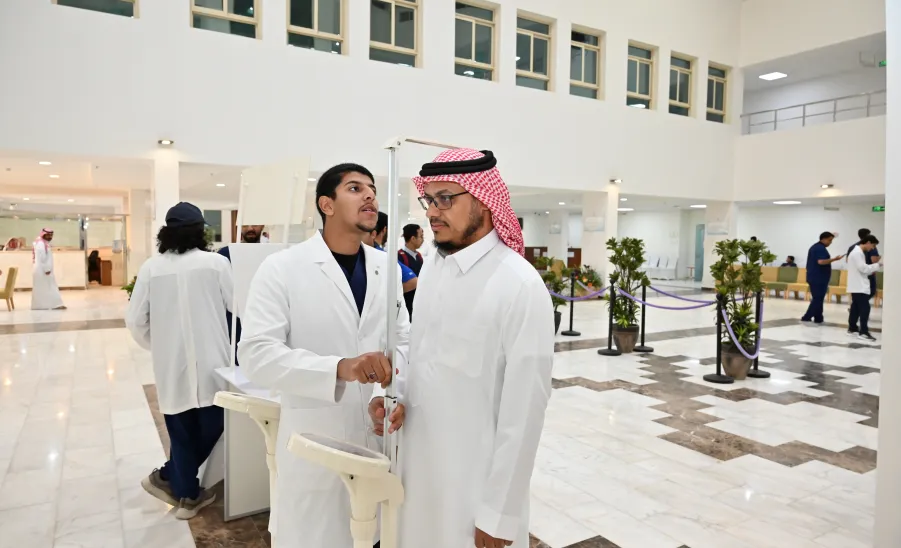 College of Nursing organizes initiative on the role of nursing in men’s health awareness -  كلية التمريض تقيم مبادرة بعنوان "دور التمريض للتوعية بصحة الرجل"