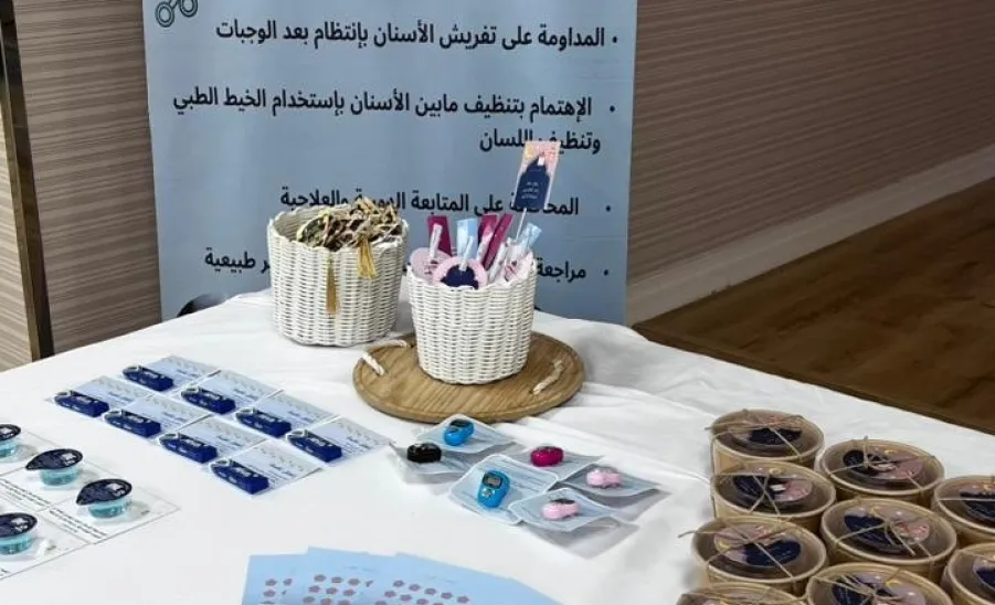 كلية طب الأسنان تقيم معرضًا توعويًا عن صحة الفم والأسنان - 0