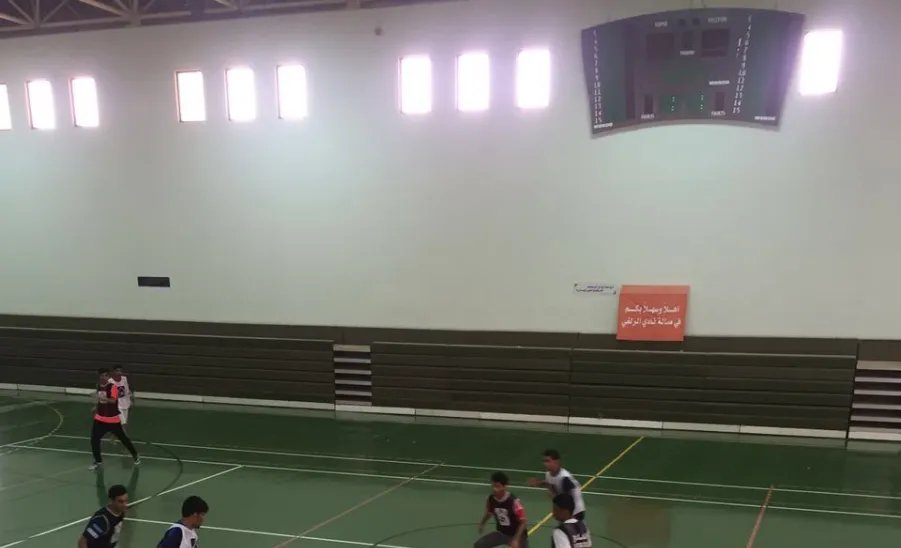 انطلاق بطولة دوري كرة القدم للصالات بين طلاب الكلية - 