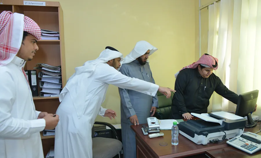 Vice Rector Inspects the Electronic Archiving of purchases Processes - 