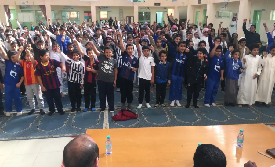 كلية العلوم والدراسات الانسانية برماح تحتفل باليوم العالمي للطفل – فرع الطلاب - 