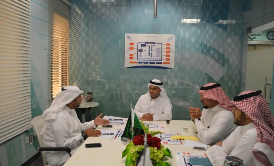 لقاء مدير مركز الابتكار مع المشرف العام على منظومة المعرفة بجامعة الملك سعود  - 