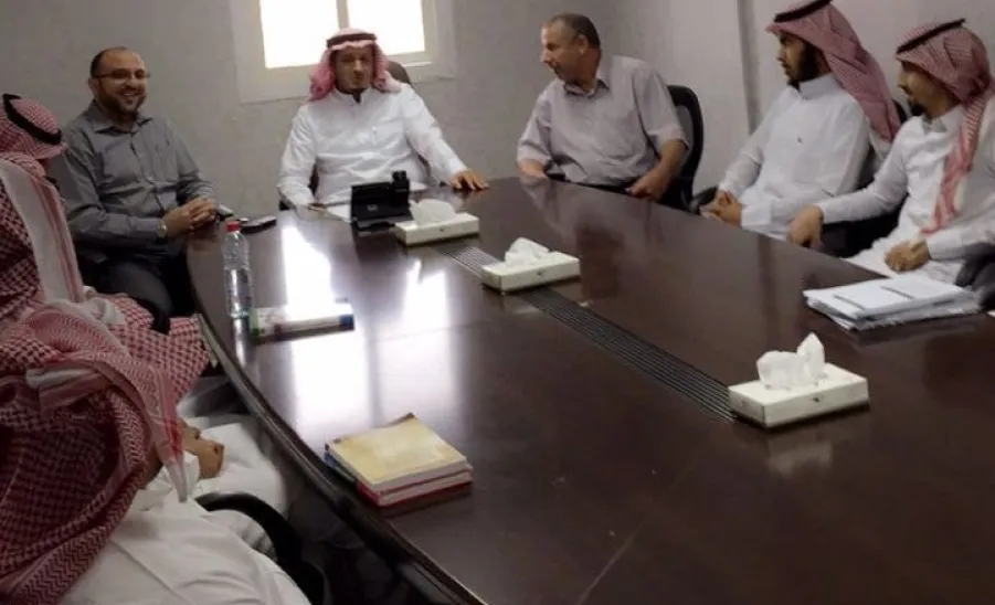 لقاء رئيس قسم التربية الخاصة مع الطلاب المتميزين - 